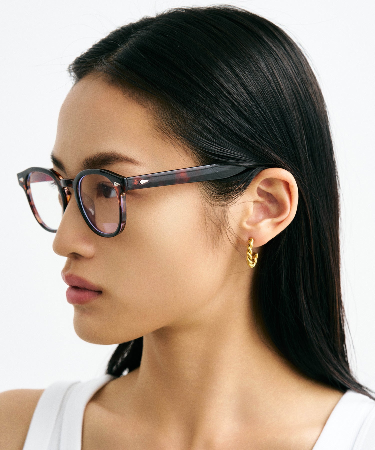 quatre-vingt-dix-huit98(brown x  clear）