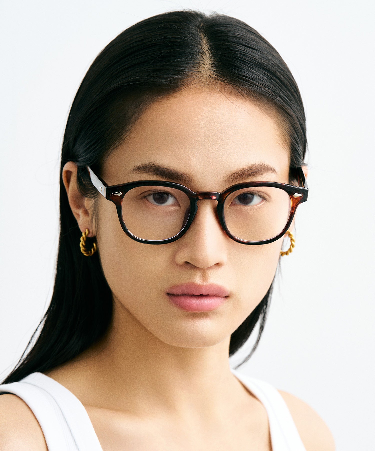 quatre-vingt-dix-huit98(brown x  clear）