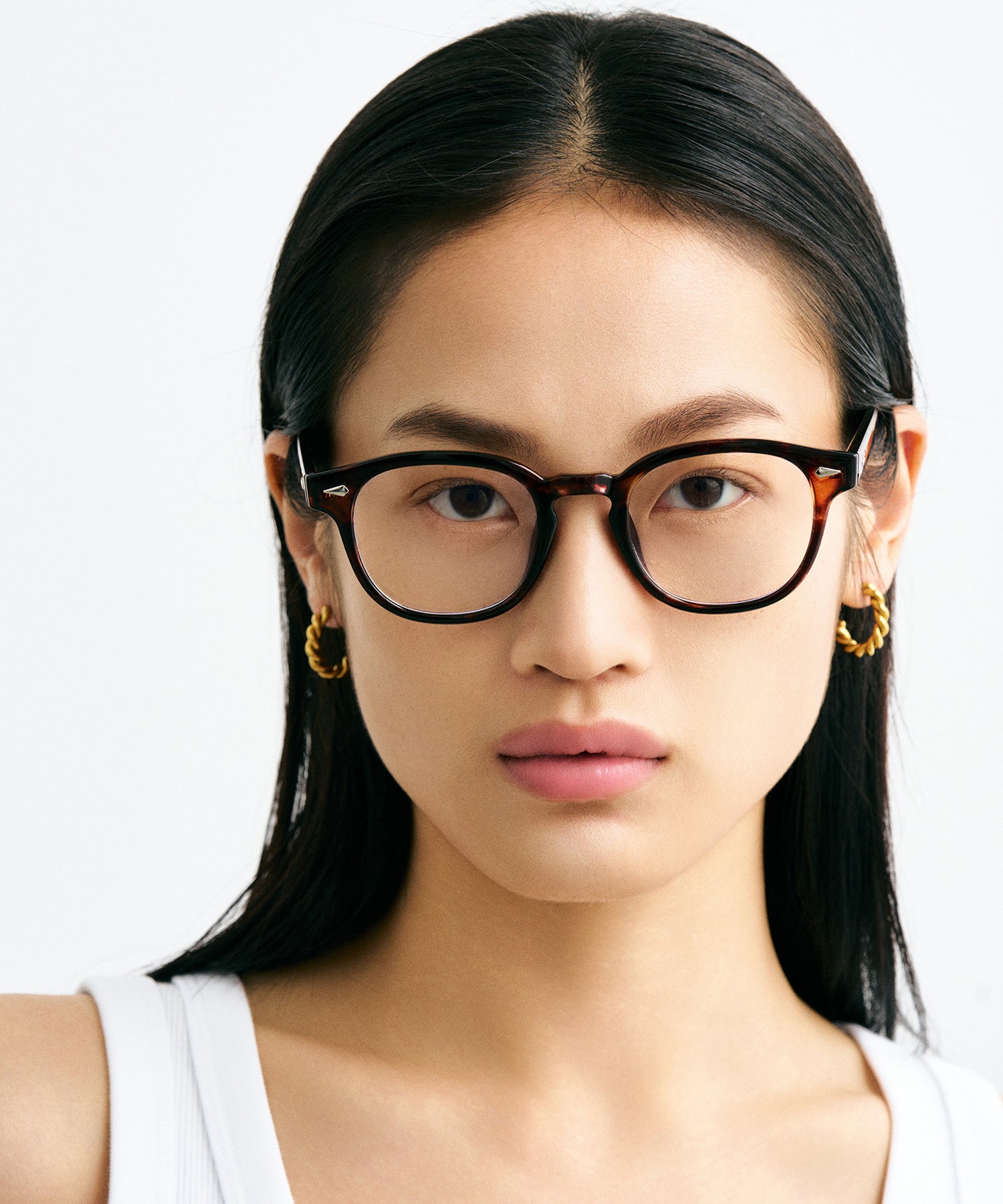 quatre-vingt-dix-huit98(brown x  clear）