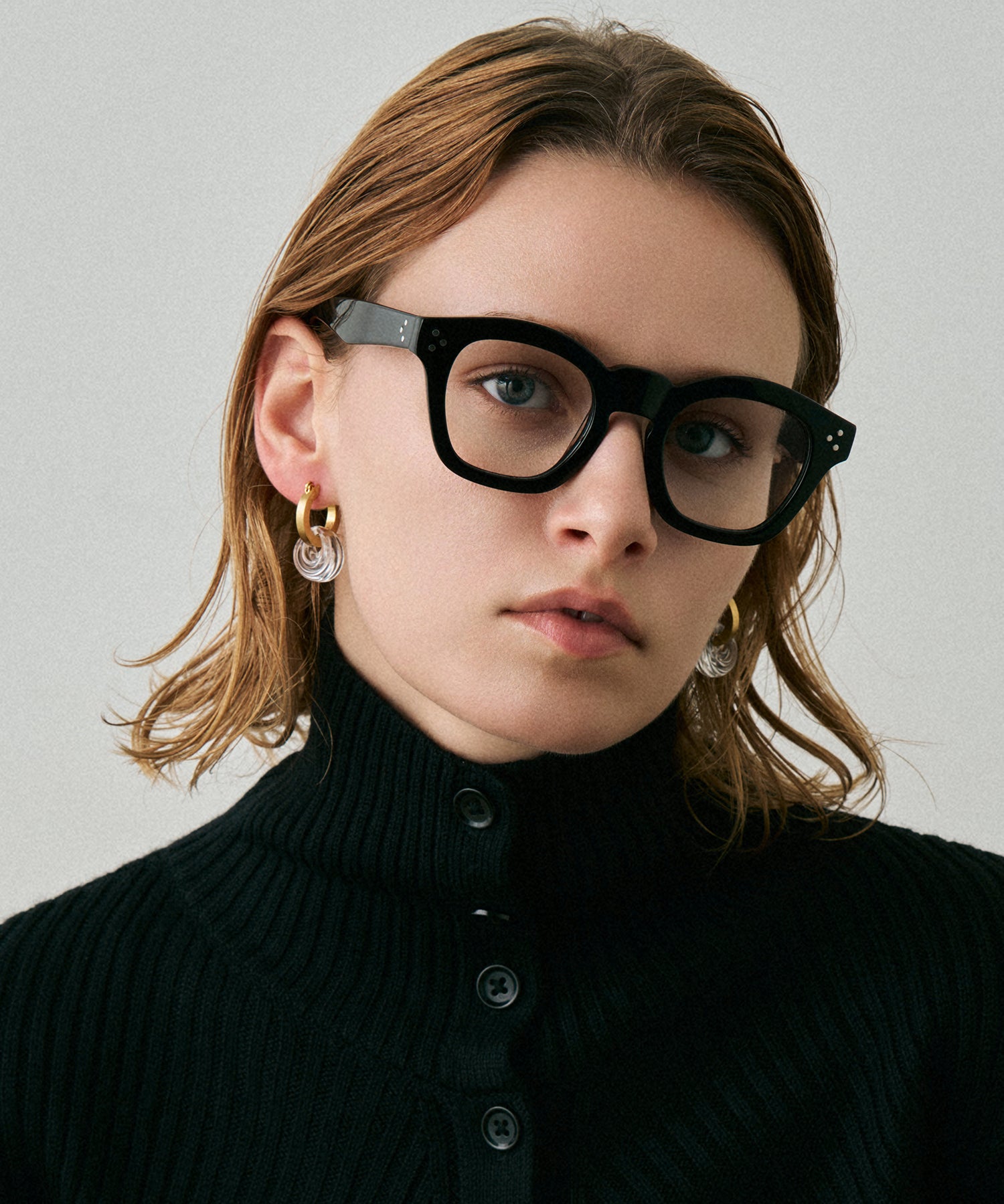 nuef メガネ サングラス　CINQ05 BLACK Cinq05(black)